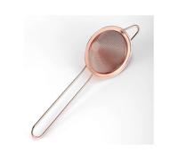 Cocktail Strainer-Stainless Steel-Conical Tea Strainer-Convenient Locking Tool8.5cm (1 Piece, Rose Gold)