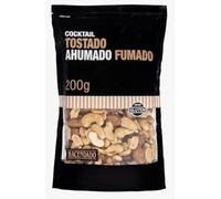 Cocktail Tostato Ahumado Fumado, Mix di Frutta Secca e Legumi Tostati, Salati e Aromatizzati, 200g, pack 3