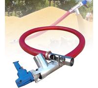 Coclea di aspirazione per pompa per cereali, 1500 W, resistente, per polvere, grani, cemento, sabbia, con tubo da 1,5 m, per trasferimento di polveri domestiche