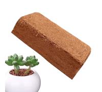 Coco Coir Brick - Blocco nutriente 300G con alta assunzione di acqua | 3L Pressata in fibra di cocco in in | Substrato universale | Medium permeabile all'aria per la coltivazione delle