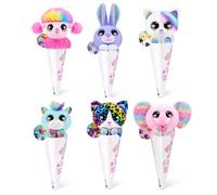 Coco Cones Collezione Rainbow, Cone Cones Peluche, (3 Peluche)