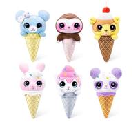 Coco Cones Peluche Sweet di ZURU Adorabili amici coccolosi in coni colorati, perfetti per dolci avventure, divertenti da collezionare(3 confezioni)
