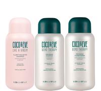 Coco & Eve Clarifying Detox Shampoo, Bond Therapy Shampoo and Bond Therapy Conditioner