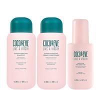 Coco & Eve Like A Virgin Shampoo & Conditioner and Frizz-Fix and Pro Shine Mist Bundle