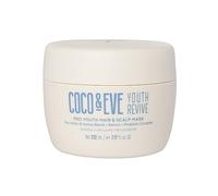 Coco & Eve Pro Youth Maschera per Capelli e Cuoio Capelluto Anti-Età. Forza, Lucentezza e Volume. Regola la Forfora. Miele, Retinolo e Probiotici. Capelli Giovani e Idratati. (212 ml)