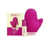 COCO & EVE Self Tan Travel Kit Cofanetto Solare,Coffret Solare,Cofanetti Solare,Mousse corpo autoabbronzante,Cofanetto Corpo Medium