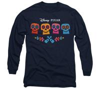 Coco Maglietta Logo Teschio a Colore Pieno Adulto Unisex (TV14257)