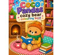 Coco Pandas cozy bear colouring book