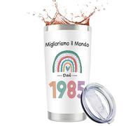 CoCo Regalo 40 Anni Donna - Tazza Personalizzata per il 40º Compleanno, Ideale come Regalo di Compleanno per Moglie, Sorella, Amica o Madre, per Celebrare i 40 Anni di Compleanno Donna (1985)