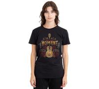 Coco Seize Your Moment Land of The Dead Ladies T Shirt, Black, Nero, L Donna