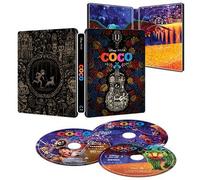 Coco SteelBook Includes Digital HD, Blu-ray/DVD Disney Pixar