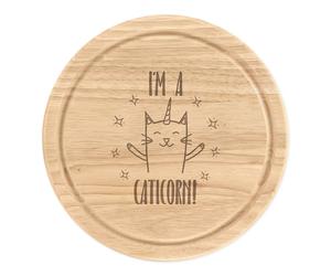 Coco The Rainbow Caticorn Rotondo Tagliare Tagliere per Formaggio Cat Unicorno