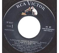 Cocoanut Woman/Woman Is A Sometime Thing/Turn Around/In The Evenin Mama (VG+ EP PS & 45 rpm)