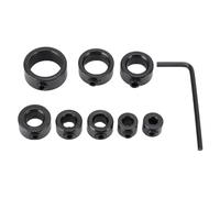 Cocoarm 10 Pcs Set di Bit di Arresto per Trapano Set 3 Mm 4mm 5 Mm 6 8 10 12 16, Lavorazione a Legna Professionale in Acciaio Ad Alto Contenuto di Carbonio, Controllo della profondità di