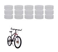 Cocoarm 100 Pezzi di O-Ring del Cavo Freno a Silicone da 100 Pezzi per Cavi da 1,1-1,8 Mm/Cavi Freno con Telaio Trasparente Protezione da Graffio Graffio in Gomma a Lungo Termine