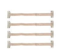 Cocoarm 4pcs Legamenti per il Lifting delle Donne con Morsetto/supporto Elastico Regolabile Leva per Facciale per Contorni Facciali e Bianco Anti-invecchiamento