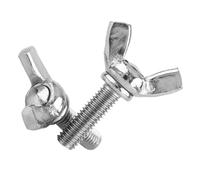 Cocoarm 5pcs M6 Din316 304 Bullone a Vite a Farfalla in Acciaio Inossidabile (M6*12) (M6*16MM)