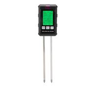Cocoarm 6 in 1 Tester del Suolo Digitale, umidità del Suolo PH Fertilità Temperatura Sunlight Sun Ambient Umidità MeTe, Misuratore del Suolo con Retroilluminazione per la Cura delle