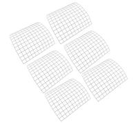 Cocoarm 6 PC Gabbie Metalliche Mesh, Barricate di Coniglietti, Espandibili Tieni Gli Animali Fuori Ventilazione Proteggere i Fiori Verdure Conigli Cortile di Anatra di Pollo con Facile