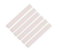 Cocoarm 6Pcs Osso per Ponticello e Capotasto Chitarra Classica Mandolino Banjo Ukulele in Osso Bovino Naturale per Migliorare la Qualità del Suono