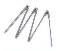 Cocoarm 6pcs Set di Bit del Cacciavite in Acciaio S2, Utensile a Croce Magnetica per Esercitazioni a Mano Ed Elettriche, Dimensioni Versatili per Varie attività