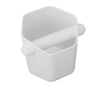 Cocoarm ABS Coffee Knock Box a 600 Ml di Grande capacità Silenzioso Prisma Esagonale Prisma Esagonale Forma Mondaggi di caffè con Design Ergonomico per gli Accessori per Macchine da (WHITE)