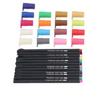 Cocoarm Accessorio per Macchina da Taglio Adattatore Penna da 29 Pezzi, Set di Penne a Punta Fine in ABS con 17 Adattatori, Accessori Penna per Maker 3 Explore Air 2 per Disegnare Lavori di Lettering