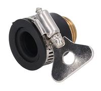 Cocoarm Adattatore del Connettore Tocca, Connettore a Rubinetto del Rubinetto in Ottone con Progettazione Rapida per Il Tubo Giardino e l'interfaccia Filettata 1/2 Pollici in Auto