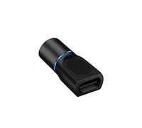 Cocoarm Adattatore Magnetico Micro USB, Giunto a 360 Gradi, 9V 2A (#3) | Connettore di ricarica per spazi ristretti, supporto per sincronizzazione dati con corrente, guscio in lega di alluminio