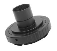 Cocoarm Adattatore per Obiettivo da 0,965 Pollici 24,5 Mm Adattatore per Telescopio in Metallo con Anello a T M42x0,75 Mm per Fotocamera Messa a Fuoco Manuale Esposizione Manuale per Imaging e