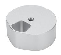 Cocoarm Adattatore per Treppiede per Parabola Satellitare Supporto per Treppiede per Parabola Satellitare in Lega di Alluminio con 1 4 20 e 3 8 16 Fili Connessione a Morsetto Stabile per Campeggio