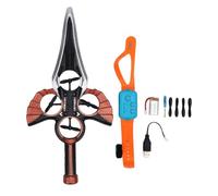 Cocoarm Aereo RC Spada Volante, Aereo Telecomandato a Controllo Gestuale con Luci LED e Schiuma Anticrash, 20 Minuti di Tempo di Volo per Adulti Bambini Principianti (bronzo antico)