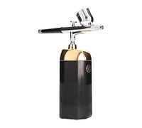 Cocoarm Aerografo Portatile Ad Ossigeno per il Viso, Nebulizzatore Facciale Ricaricabile Tramite USB con Corpo in Alluminio ABS, 3400mAh Senza Fili da 2 a 11 PSI per la Cura della Pelle, Trucco,