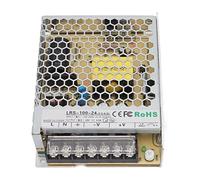 Cocoarm Alimentatore Switching LRS Alimentatore Switching in Alluminio 24V Ingresso da 100 a 240V Terminali Coperti con Trasformatore in Rame Puro per Apparecchiature di Ricerca Sul Controllo