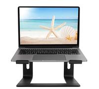 Cocoarm Aluminum Alloy Laptop Heat Dissipation Bracket, 1022g | Supporto da tavolo ventilato, visualizzazione ergonomica a livello degli occhi, cuscinetti in gomma antiscivolo, vassoio