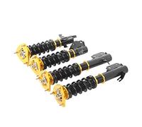 Cocoarm Ammortizzatori Coilover in Metallo Ammortizzatori Ammortizzatore Regolabile a 24 Vie Cuscino Regolabile in Altezza Supporto Superiore per Legacy Street Track Use