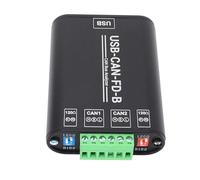 Cocoarm Analizzatore da USB a CAN Analizzatore Bus CAN in Lega di Alluminio 2 Isolati Adattatore da USB a FD da 3000 V CC per Comunicazione di Potenza Industriale e Controllo Intelligente