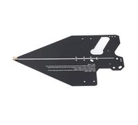 Cocoarm Antenna Esterna Periodica Log, Antenna Direzionale Ad Alto Guadagno con Guadagno 7-12dBi per la Misurazione e la Comunicazione del Segnale