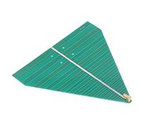 Cocoarm Antenna Periodica Log UWB, Antenna a Banda Ultra Larga PCB da 600 MHz a 6000 MHz 50 W da 6 a 7 DB Guadagno SMA Polarizzazione Lineare Direzionale Femmina per Test WiFi e Utenti RF