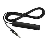 Cocoarm Antenna Radio FM per Auto, Antenna Universale per Autoradio in Rame ABS 5 DBi da 78 a 108 MHz RG174 IP68 Patch Segnale Forte Impermeabile per Auto Camion SUV