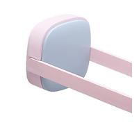 Cocoarm Appendiabiti a Forma di U, Appendiabiti a Parete in Plastica, Design Pieghevole con Angoli Arrotondati, Adesivo Forte, Portaoggetti con Clip per Bagno, Balcone, Lavanderia (Blu e Rosa)