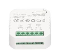 Cocoarm Apriporta Intelligente per Garage ABS WiFi Kit di Controllo Porta per Garage AC100 a 240V App Che Monitora le Impostazioni del Timer di Controllo Vocale per gli Utenti del Magazzino del