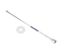 Cocoarm Asta di Prolunga per Spruzzatore, Lega di Alluminio, Distanza di Spruzzo Regolabile, Compatibile con Pistole a Spruzzo Generiche, 50 Cm per Progetti di Verniciatura (75 cm)