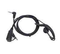 Cocoarm Auricolare con Gancio per l'orecchio a Forma di G, Auricolare a Forma di G in ABS TPU con Microfono a Cancellazione di Rumore Suono Chiaro Connessione Stabile per Sicurezza Hotel Ristorante