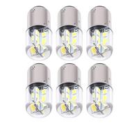 Cocoarm BA15D Lampadina LED Marina 3W Dimmerabile 300LM Luce di | 24 LED SMD 2835, Base in Rame con Copertura in PC, Resa Cromatica RA>80, per Interni di Barche, Macchina da Cucire e