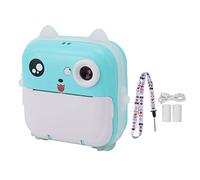 Cocoarm Baby -Camera da sé 24 MP 5V 1080p 720p 2.4in Visualizza Telecamera da Stampa Digitale USB per (Blu Verde)