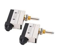 Cocoarm BERM Finecorsa Microinterruttore da Viaggio Unipolare 250VAC Custodia in PP Contatto Argento 600OF 100RF 2PT 6OT per Trasportatori Elevatori Parcheggio e Macchinari per l'imballaggio