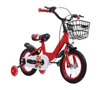 Cocoarm Bici per Bambini 12 Pollici con Telaio in Ferro, Leggera e | Adatto a Bambini Dai 3 Ai 10 Anni, Colori Vivaci, Manubrio Ergonomico, Rotelle Posteriori di Sicurezza, Perfetto per Giochi