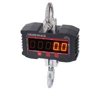 Cocoarm Bilancia Elettronica da Gru, Bilancia Digitale Sospesa in Acciaio Legato con Display LED da 0,8 Pollici, unità KG LB N, Telecomando, per Bagagli da Pesca Agricoli Industriali da 14 a 104