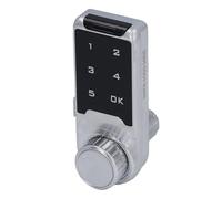 Cocoarm Blocco del Gabinetto Digitale, Blocco di Sicurezza della Tastiera Elettronica con Password Personalizzabile per l'armadietto di Sauna da Ginnastica e il Cassetto dei File (L30)